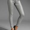 Hudson Metallic Krista Super Skinny in Silver (space) - Lyst