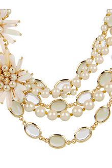 Kate Spade Moonlight Pearls Statement Necklace - Lyst