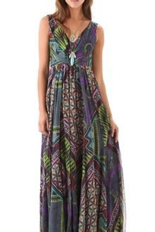Matthew Williamson Tile Print Gown - Lyst