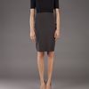 Narciso Rodriguez Knit Dress in Green (emerald) - Lyst
