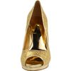 Nine West Nine West Womens Danee Platform Pump in Gold (gold glitter) - Lyst