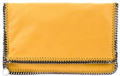 Stella Mccartney Clutch in Yellow - Lyst