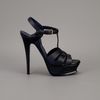 Yves Saint Laurent Tribute Sandal in Blue - Lyst