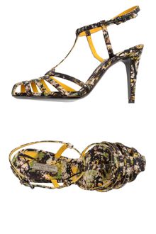 Bottega Veneta High-heeled Sandals - Lyst