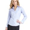 Brooks Brothers Noniron Tailored Fit Twill Stripe Dress Shirt in Blue - Lyst