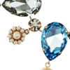 Dolce & Gabbana Goldplated Swarovski Crystal Bracelet in Gold - Lyst