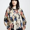 Elizabeth And James Celeste Printed Blouse in Multicolor (black multi) - Lyst