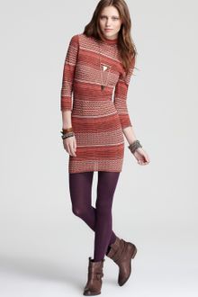 Free People Knit Dress Groovy - Lyst