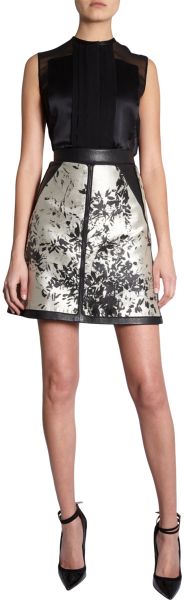 J. Mendel Sleeveless Blouse in Black - Lyst