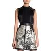 J. Mendel Sleeveless Blouse in Black - Lyst