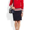 Jimmy Choo Aurora Moire Patentleather Pumps in Red - Lyst