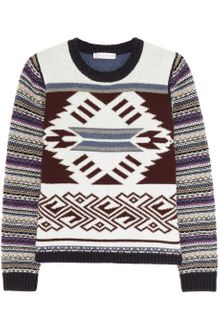Paul & Joe Sister Alaska Woolblend Intarsia Sweater - Lyst