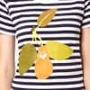 Peter Jensen Striped Pear Tee in Blue (navywhite) - Lyst