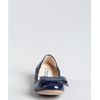 Prada Royal Patent Leather Large Bow Ballet Flats in Blue - Lyst