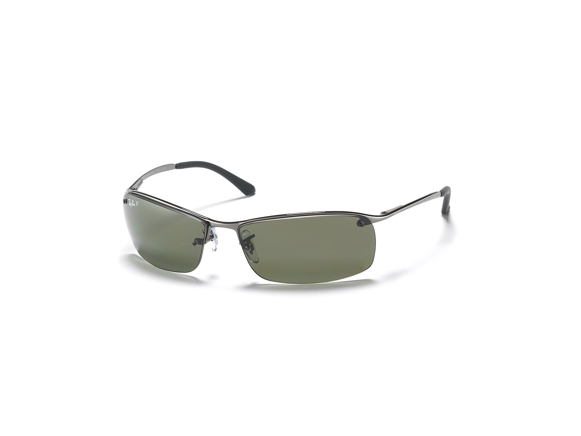 ray ban rimless polarized sunglasses