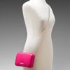 Rebecca Minkoff Minaudier Clutch in Pink (hot pink ostrich) - Lyst
