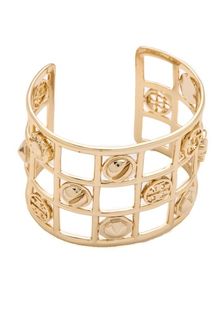 Tory Burch Labyrinth Frame Cuff - Lyst