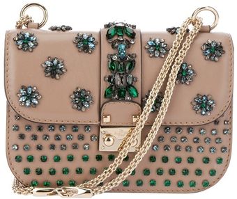 Valentino Jewel Embellished Clutch - Lyst