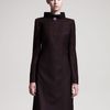 Fendi Backzip Felt Dress in Brown (burgundy) - Lyst