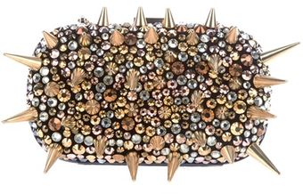 Giuseppe Zanotti Spiked Clutch - Lyst