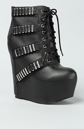 Jeffrey Campbell The Thunder Shoe in Black Silver - Lyst