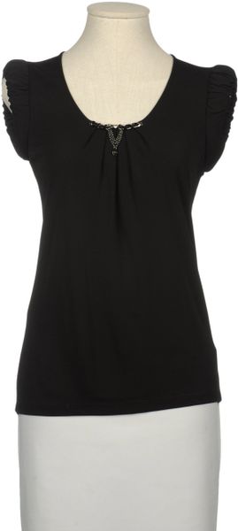 Liu Jo Top in Black - Lyst