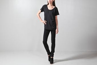Oak Torque Tee Black - Lyst