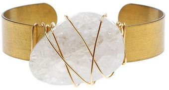 Peggy Li Drusy Cuff Bracelet - Lyst
