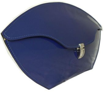 Steven Harkin British Blue Lily Clutch Bag - Lyst