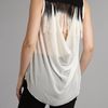 Tfnc Fringe Back Shirt in White (cream) - Lyst