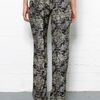 Theory Snake Print Silk Pants in Animal (snake) - Lyst
