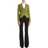 Derek Lam Fitted Doublebreasted Blazer in Green - Lyst