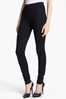 Donna Karan New York Collection Seamed Stretch Pants - Lyst
