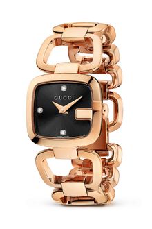 Gucci G 18k Pink Gold Pvd Bracelet Watch 24mm - Lyst
