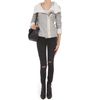 Rag & Bone Skinny Jean with Holes in Black (bone) - Lyst
