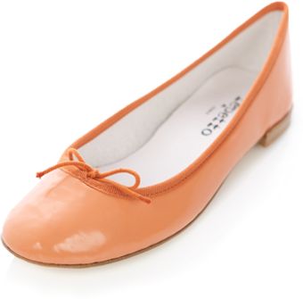 Repetto Bb Glazed Ballet Flat in Sorbet - Lyst