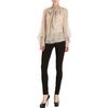 Yves Saint Laurent Flat Front Legging in Black - Lyst