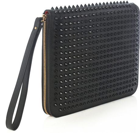 Christian Louboutin Cris Paris Document Case in Black for Men - Lyst
