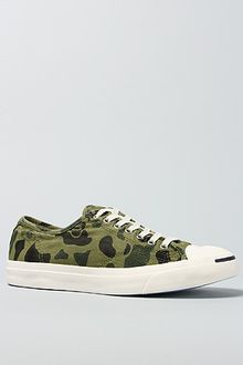 Converse The Jack Purcell Ltt Sneaker in Olive Branch Camo - Lyst