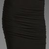 James Perse Ruched Pencil Skirt in Black - Lyst