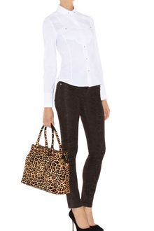 Karen Millen Signature Cotton Shirt - Lyst