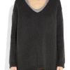 Stella Mccartney Oversized Alpacablend Sweater in Gray (bark) - Lyst