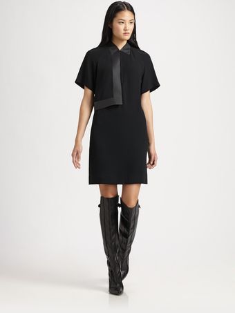 Alexander Wang Bonded Collar Dress - Lyst