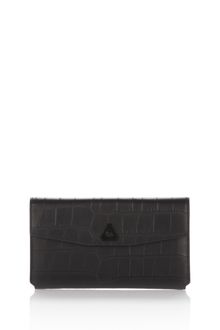 Alexander Wang Trigone Long Compact Wallet - Lyst