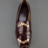 Chloé Mocassin Shoe in Brown (burgundy) - Lyst