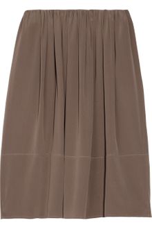 Chloé Silk Skirt - Lyst