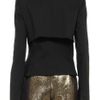 Dolce & Gabbana Double Layered Wool Blend Jacket in Black - Lyst