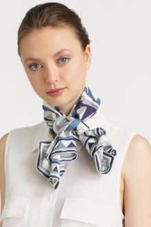 Emilio Pucci Silk Cnosso Square Scarf - Lyst