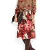 Gucci Studded Leather Knee Boots in Brown (burgundy) - Lyst