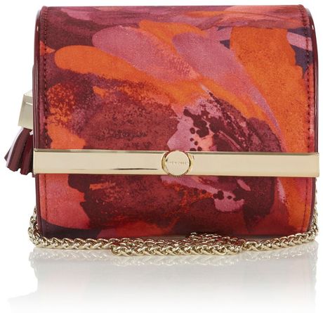 Karen Millen Feminine Print Mini Box Bag in Multicolor (multi-coloured) - Lyst
